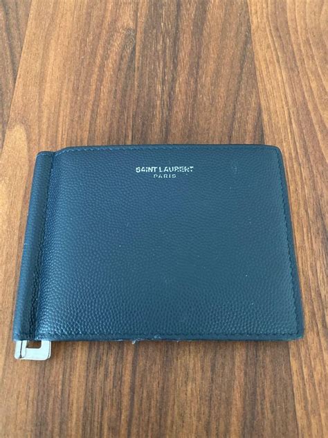 ysl money clip mens wallet|ysl money clips for sale.